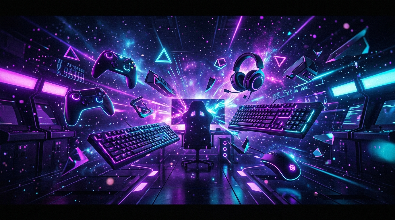 Gaming store banner